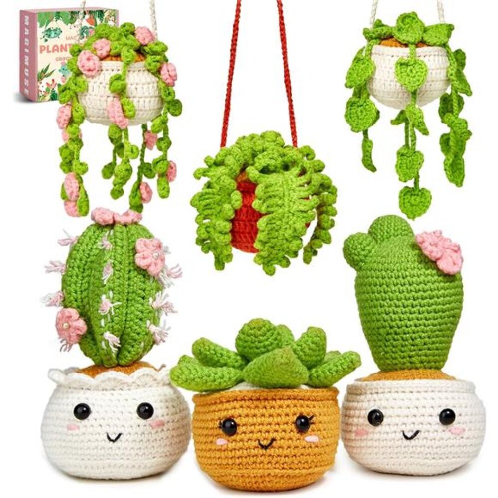 Crochet Kit for Beginners, Crochet Starter Kits, Amigurumi Craft